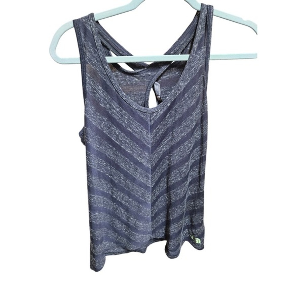 The North Face Navy Stripe Racerback Tank Top